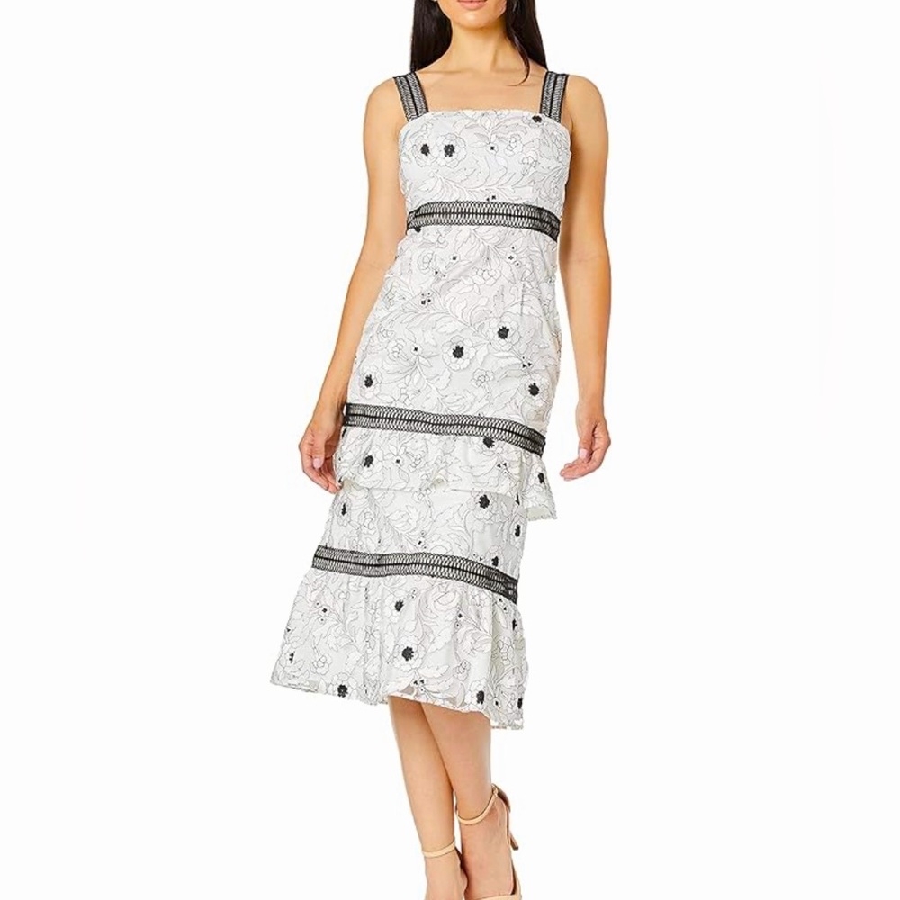 Aidan Mattox Women's Embroidered Dress - NWT